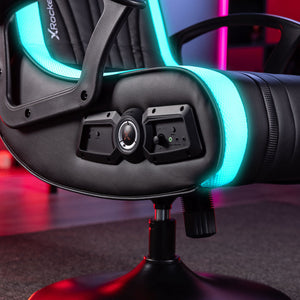 Fury RGB 2.1 Gaming Sessel mit RGB Beleuchtung & 2.1 Soundsystem