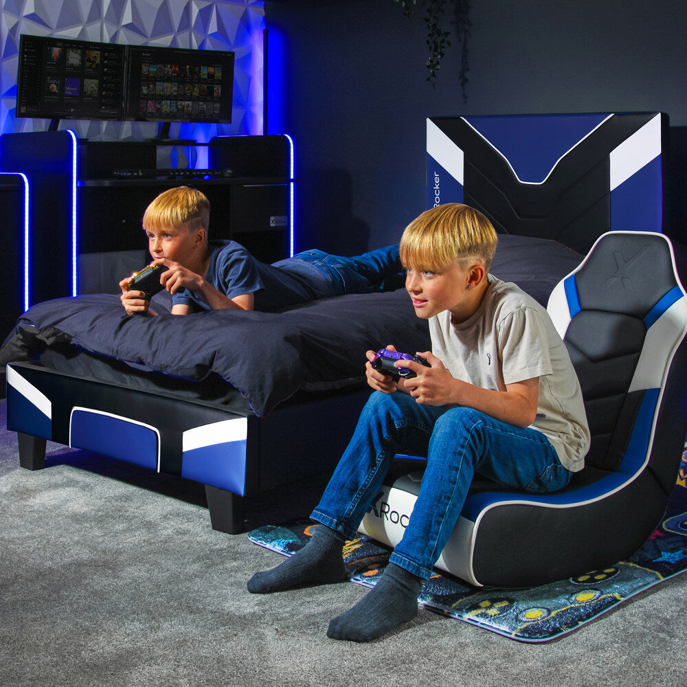 Cerberus MKII Gaming & Racing Bett - Blau